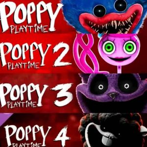 Poppy Play Time All Parts